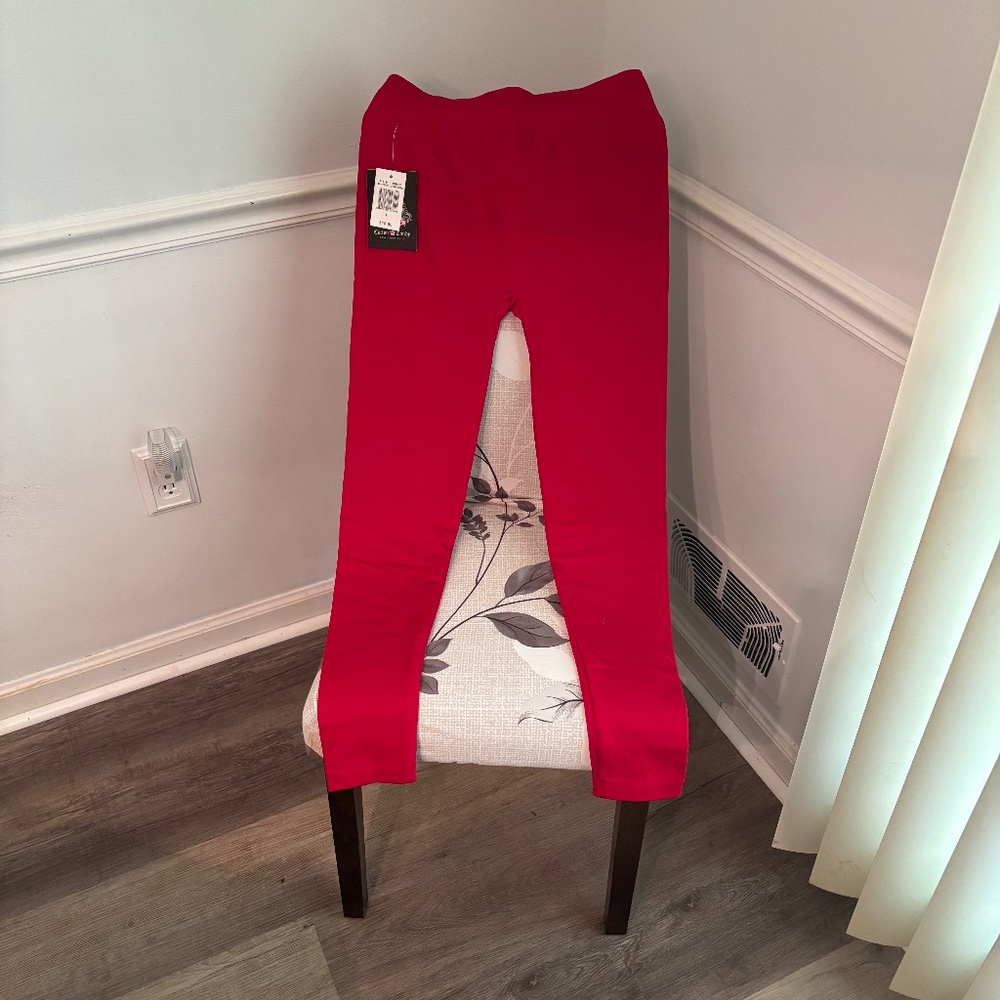 Cotton Candy Fleece Lined Leggings - NWT